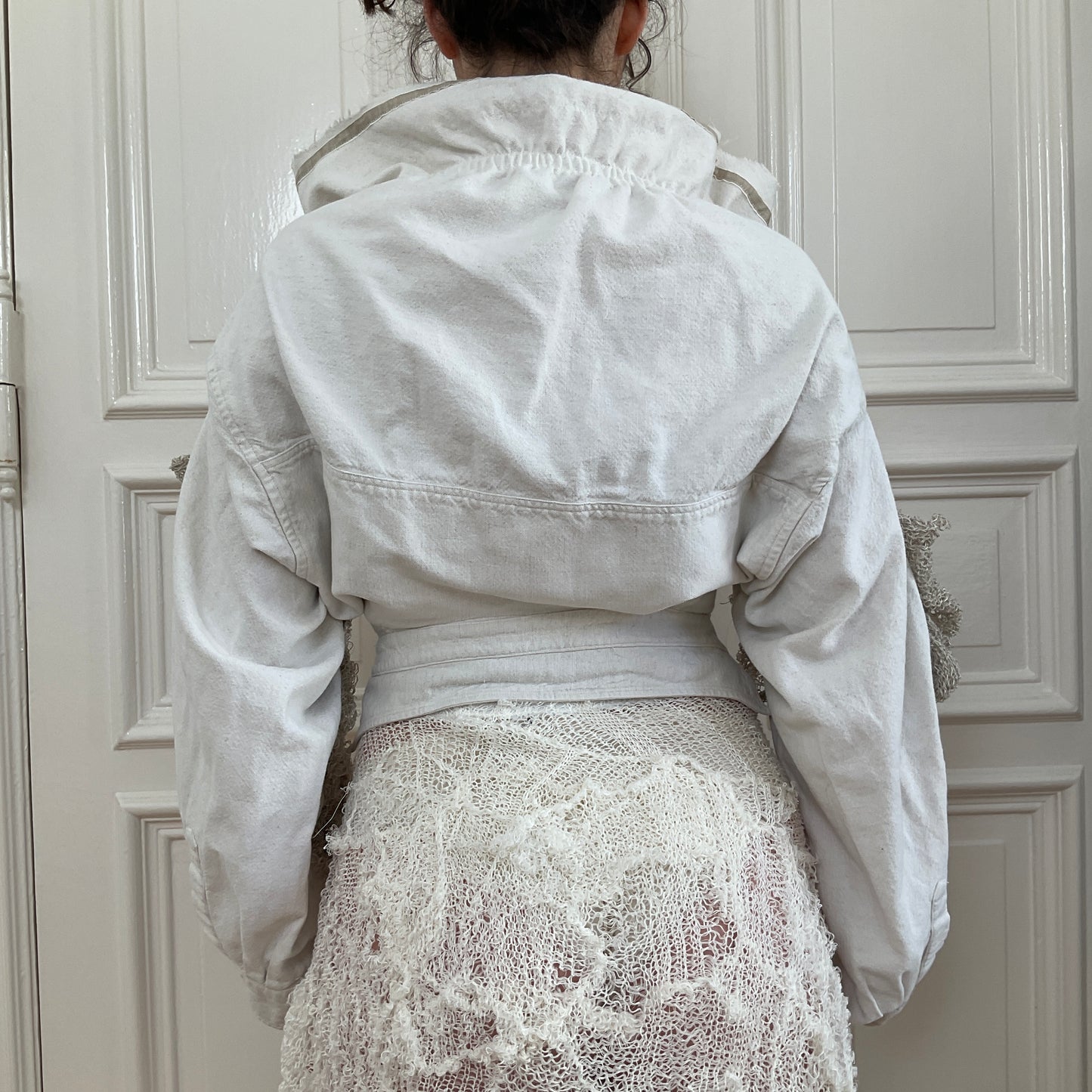 Bow Shirt with gatherings