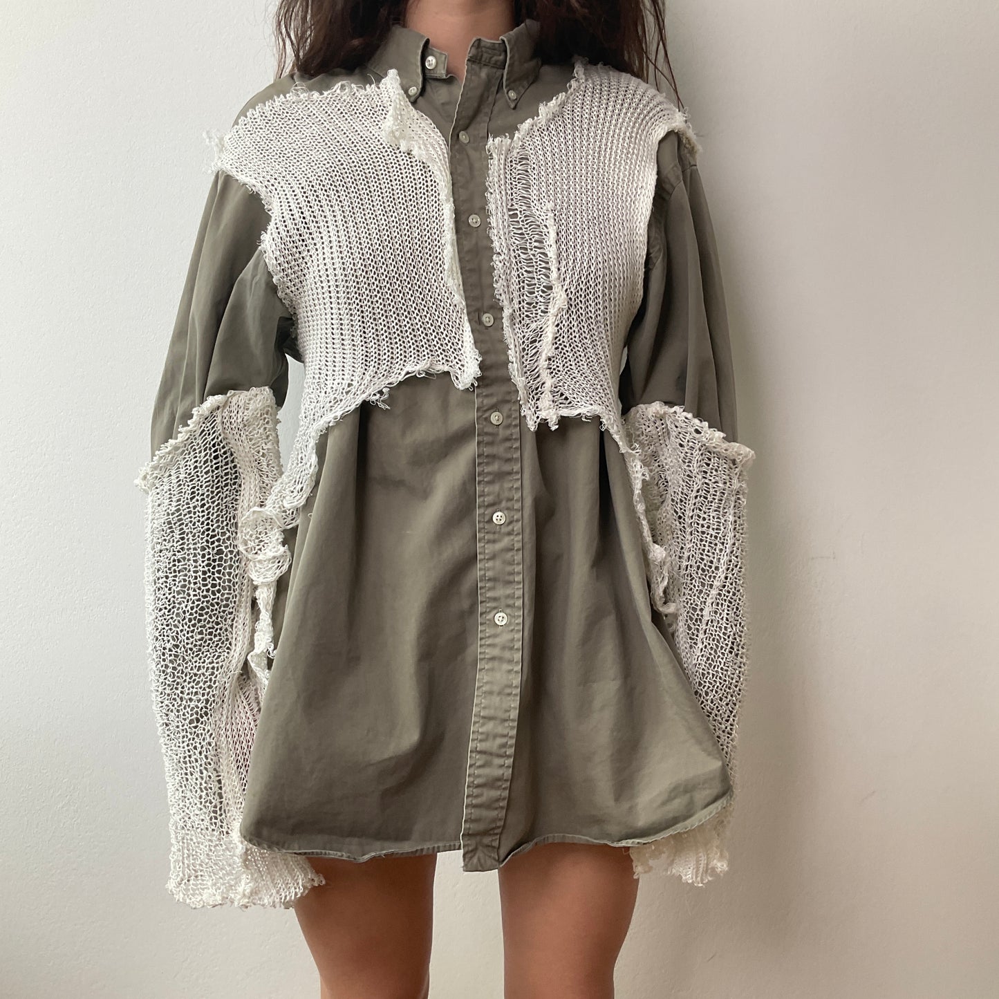 Linen remix shirt