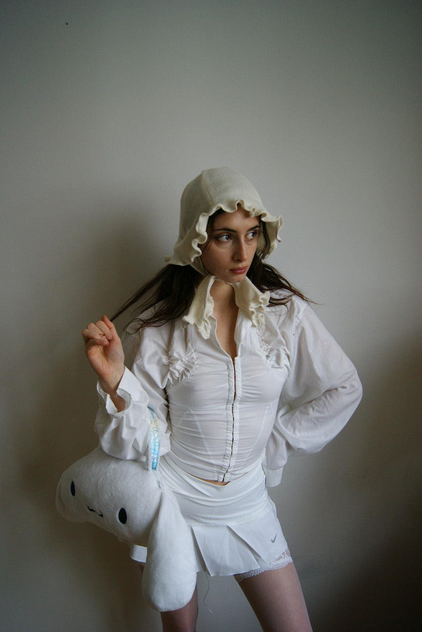 Upcycled Corset Shirt