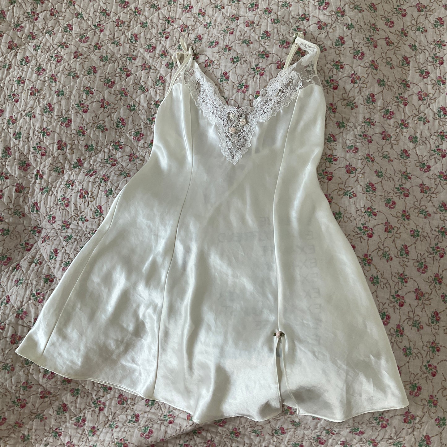 ex-myszka printed slip dress