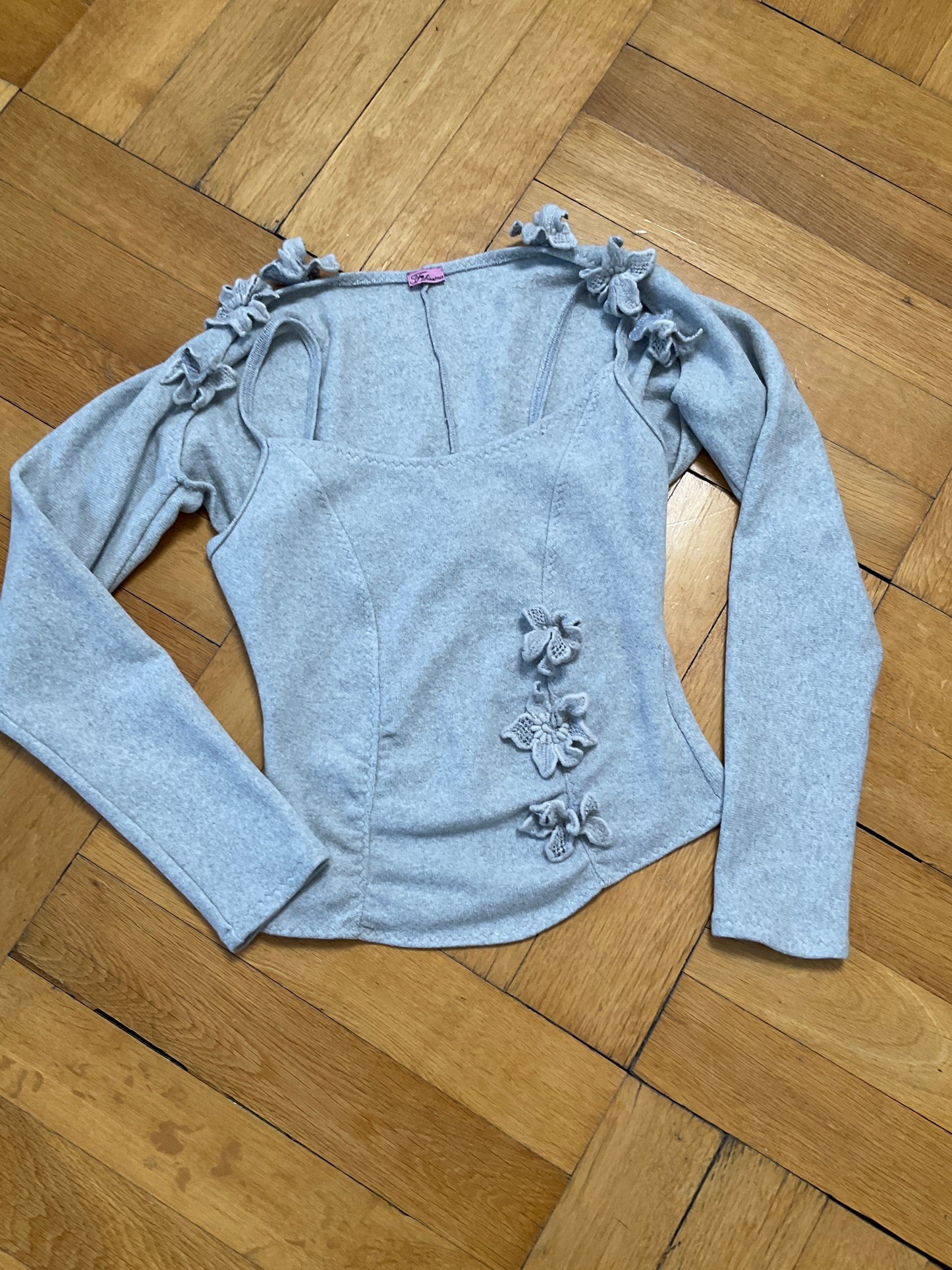 Twin set top and bolero