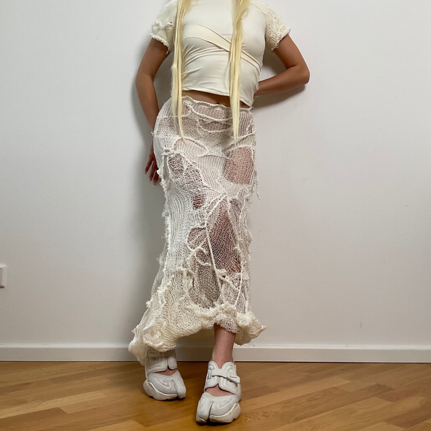 Waterfall skirt