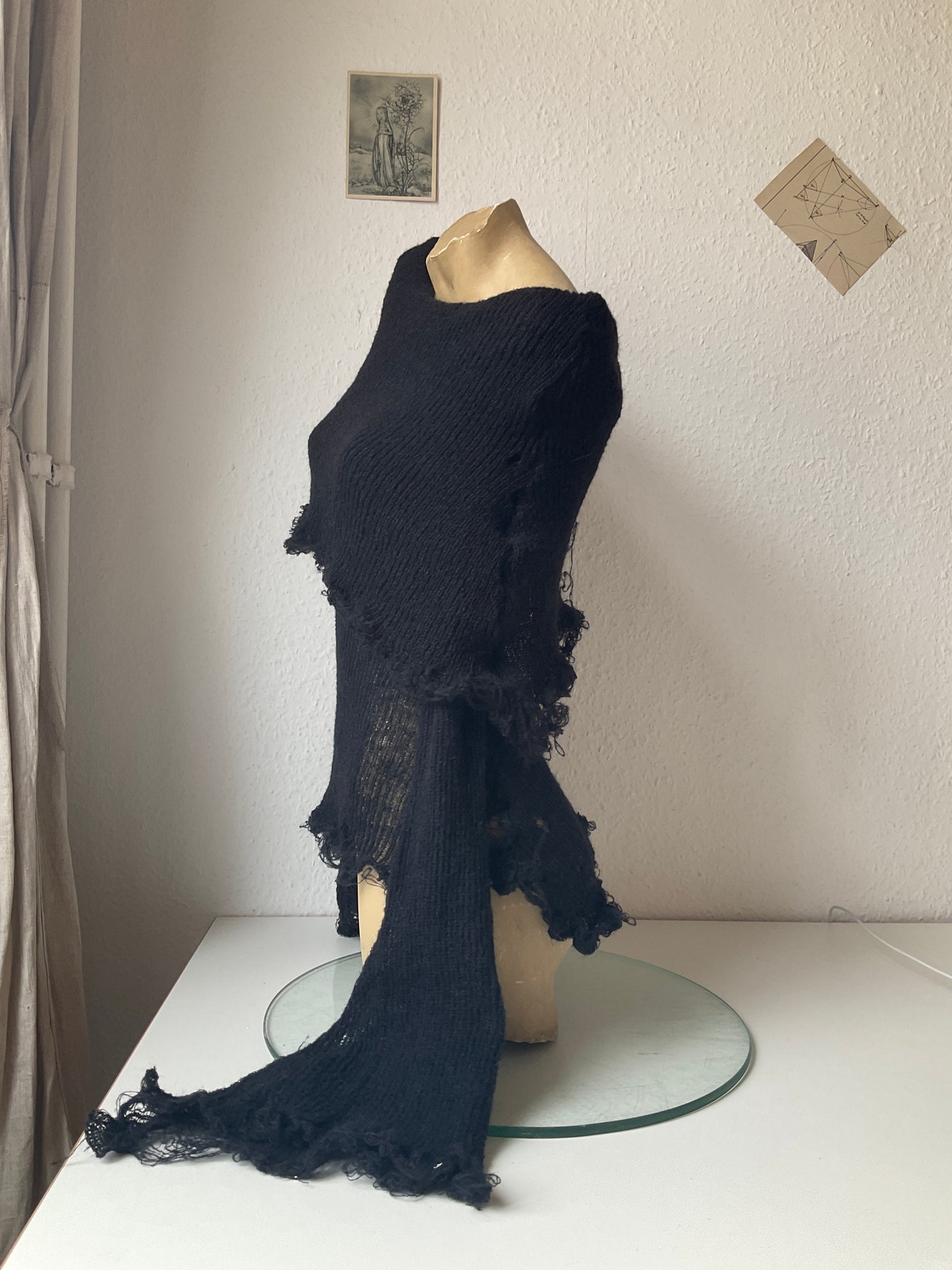 gargarox ~ Monkcore mohair longsleeve