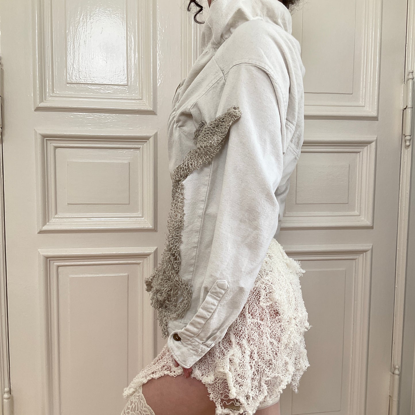 Bow Shirt with gatherings
