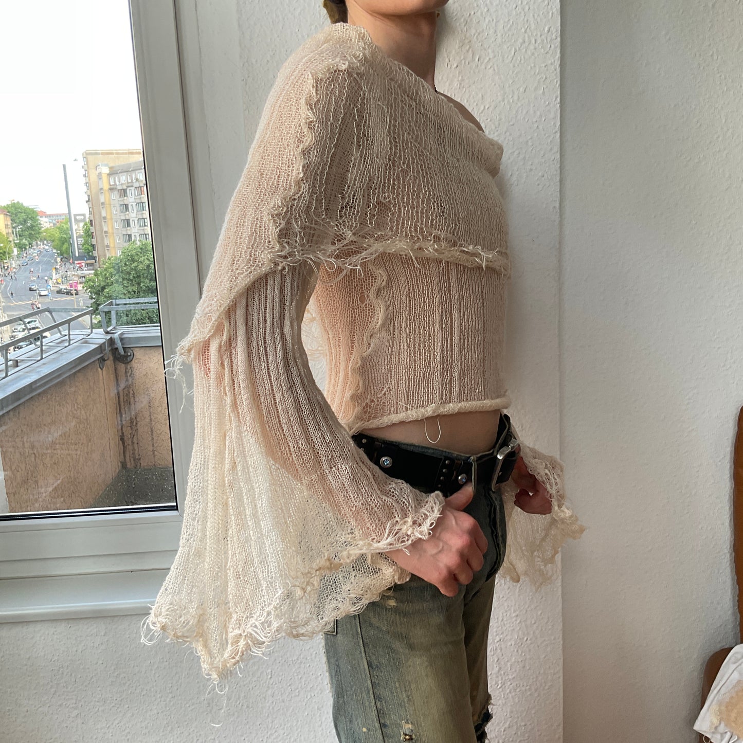 Top with collar