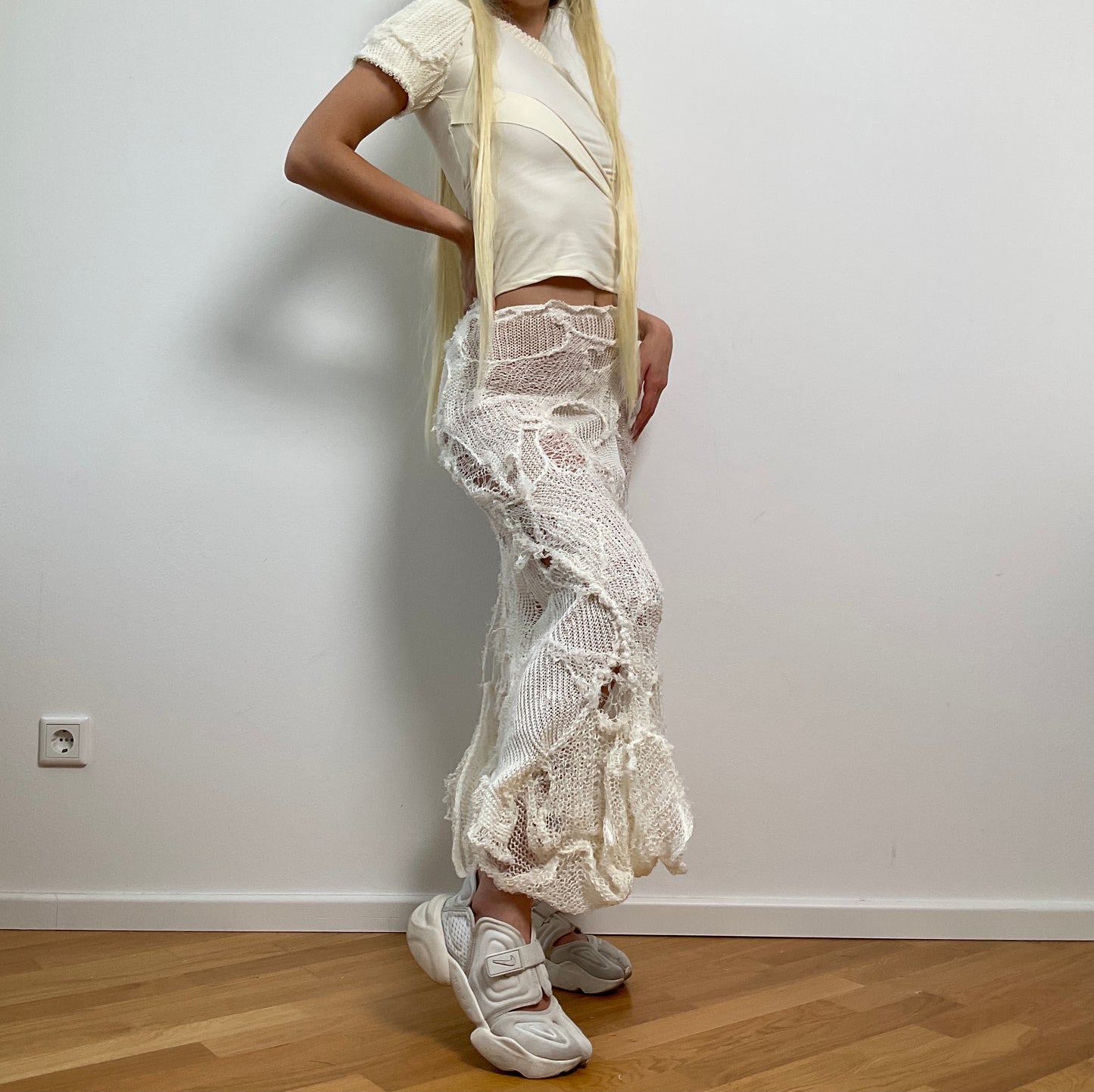 Waterfall skirt