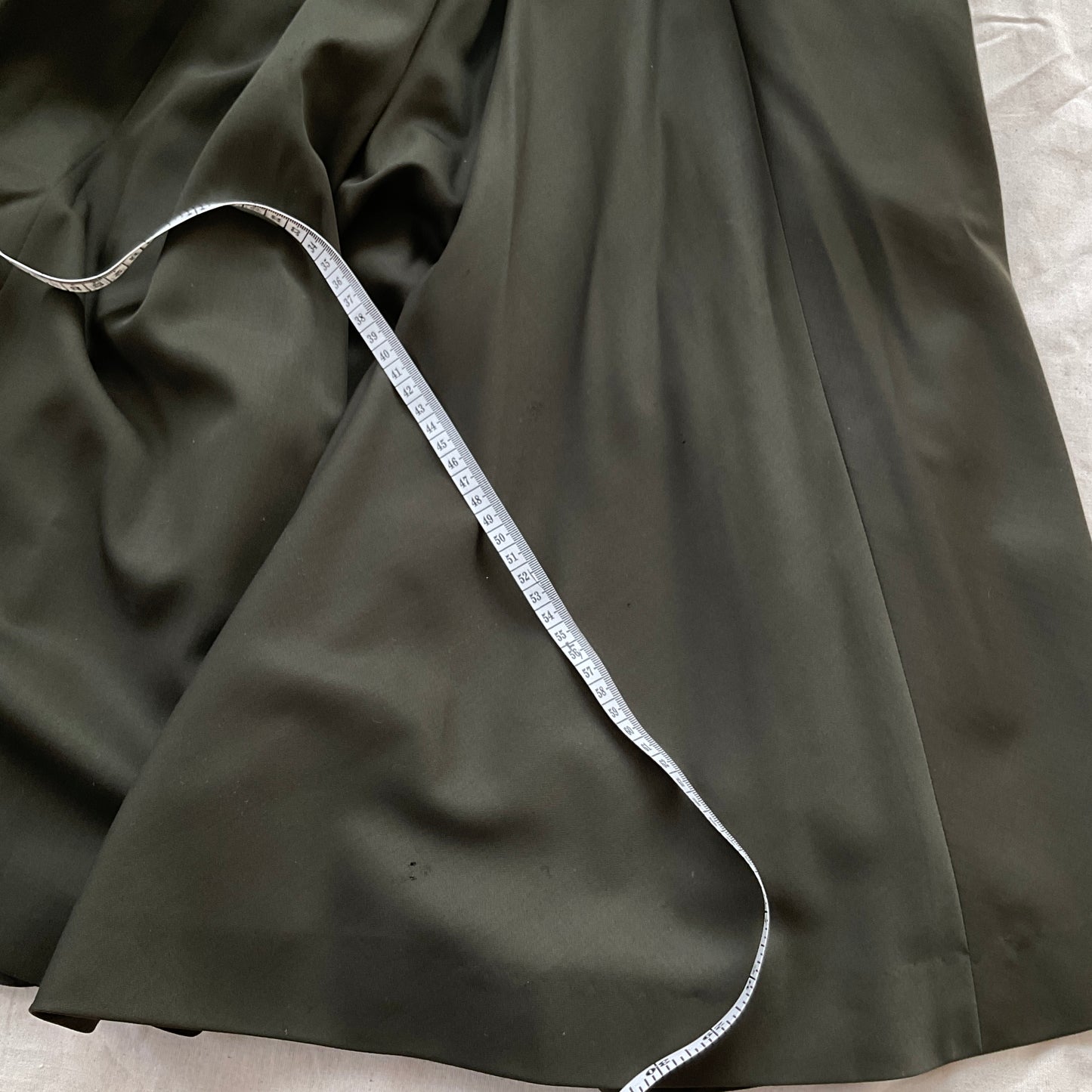 vintage YSL skirt with corset waist