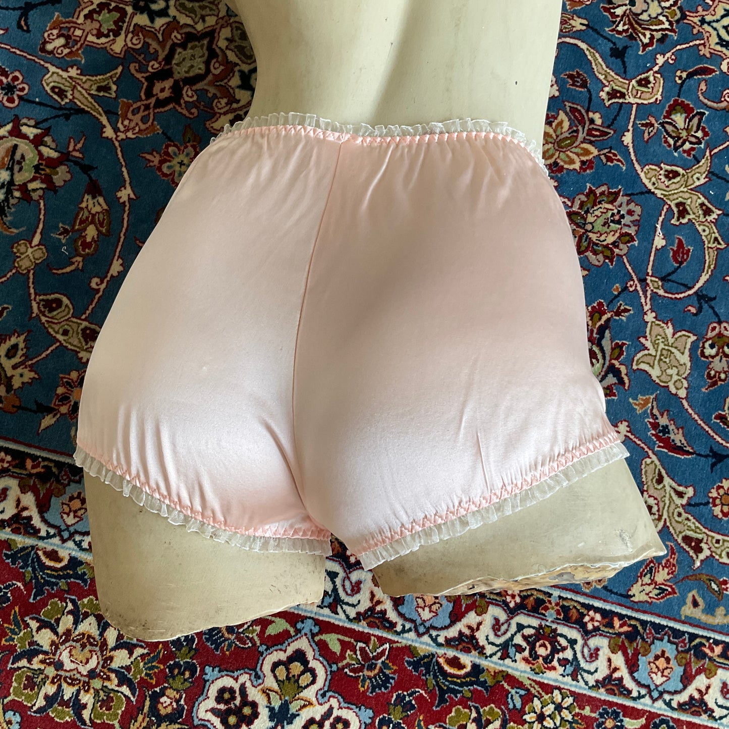 Vintage silk mini shorts