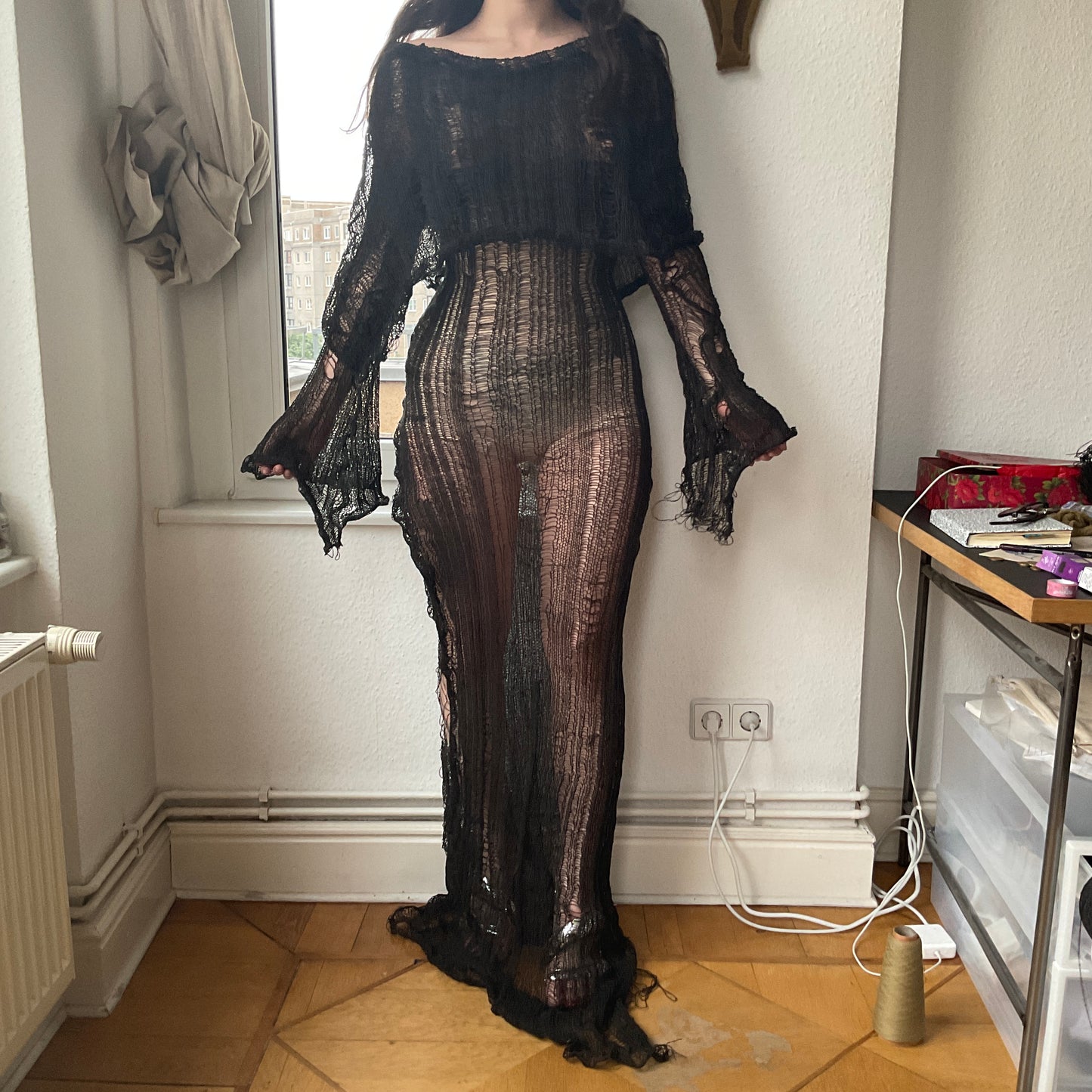 gargarox ~ Black widow gown