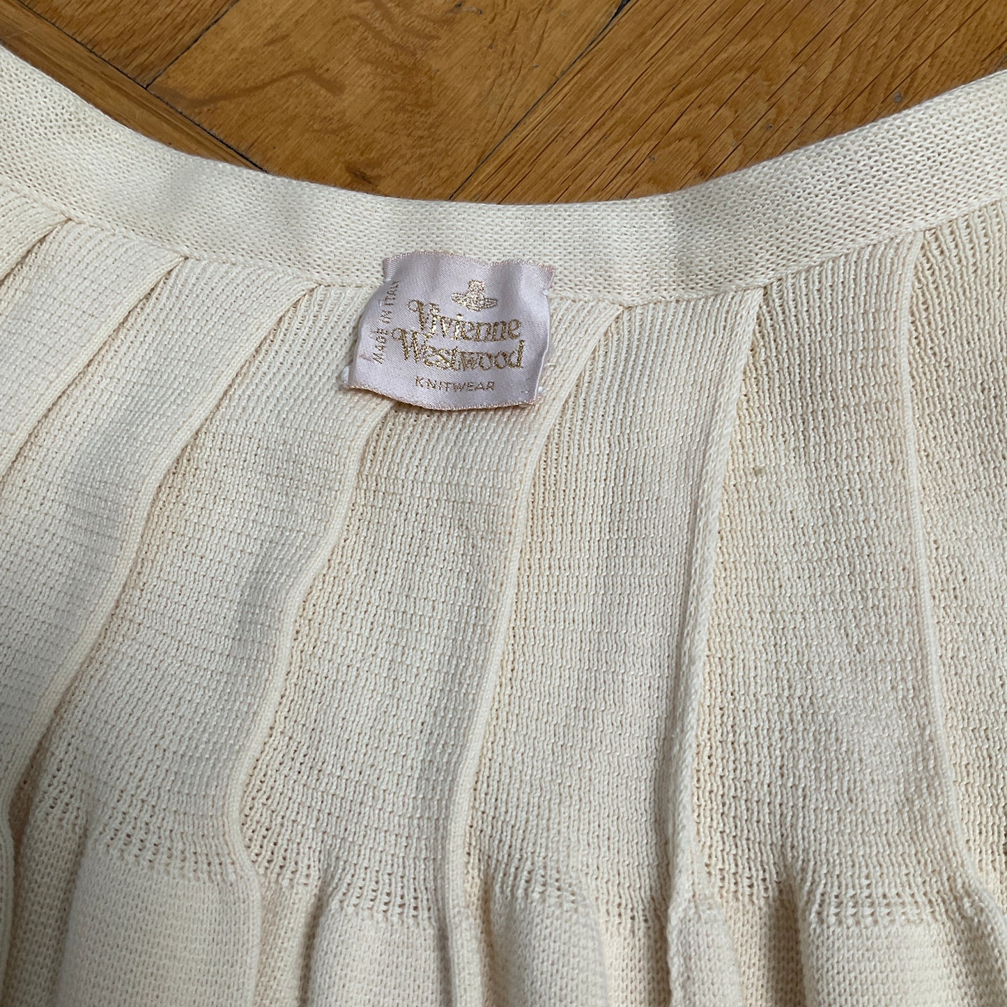 90s Vivienne Westwood knit skirt