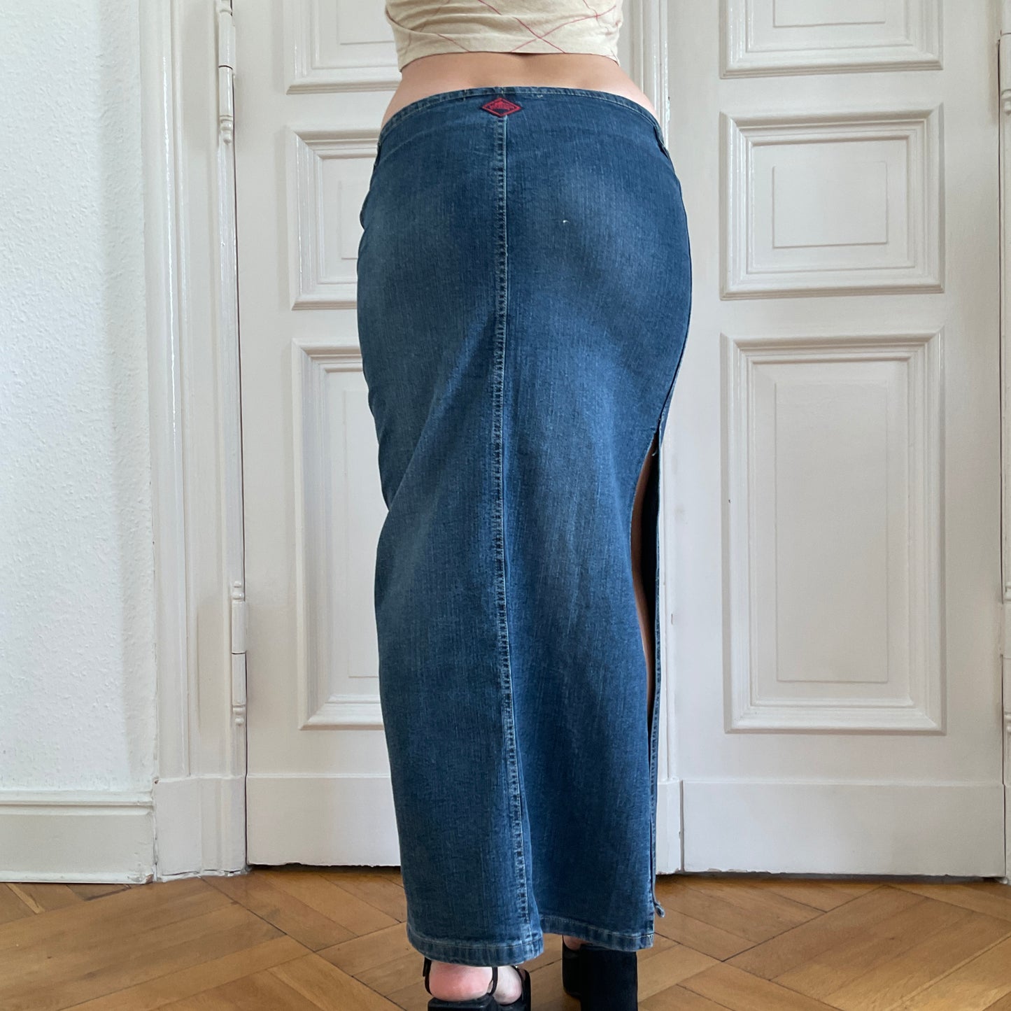 00s denim skirt