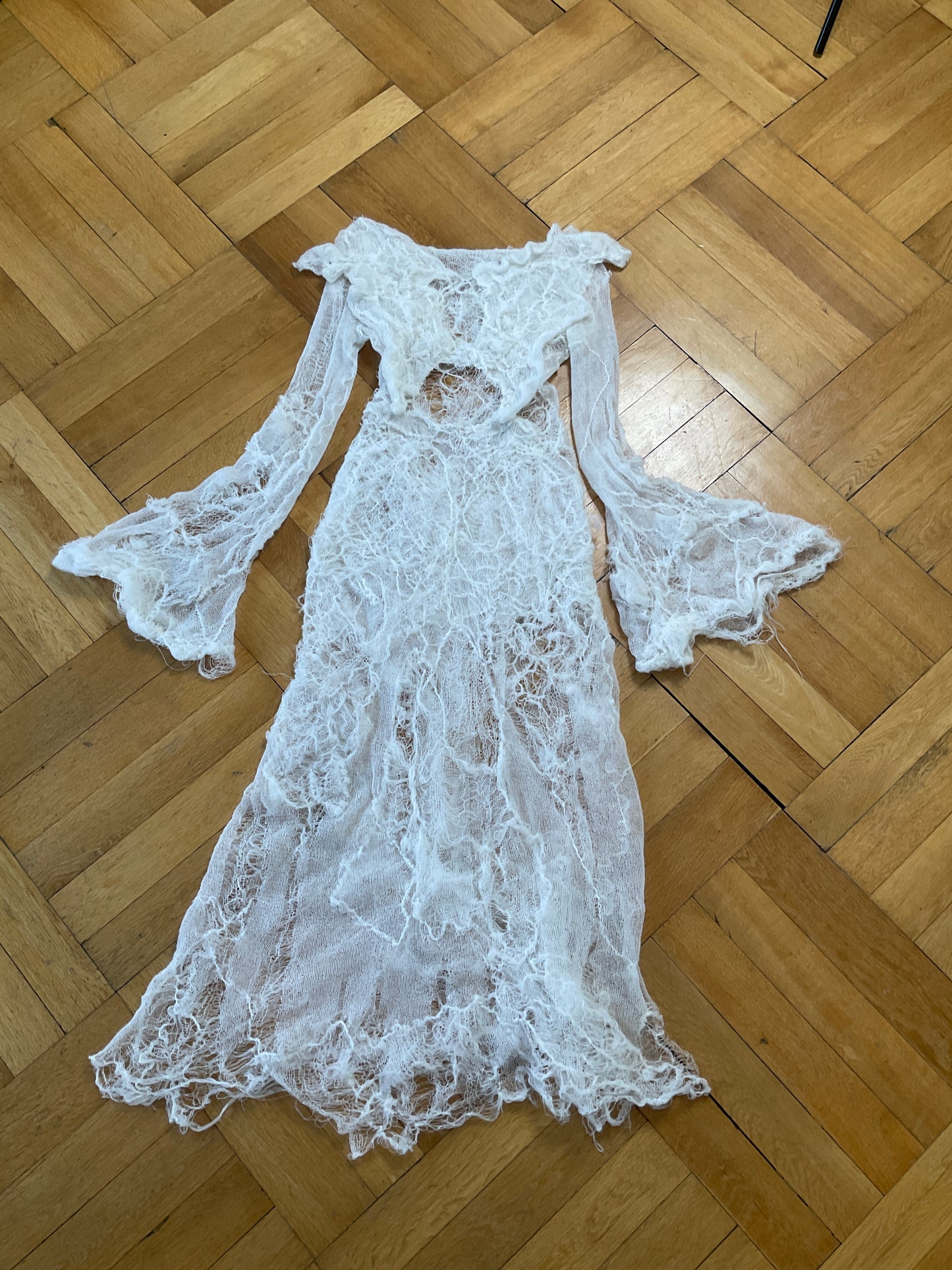 gargarox - Mohair angel bride dress