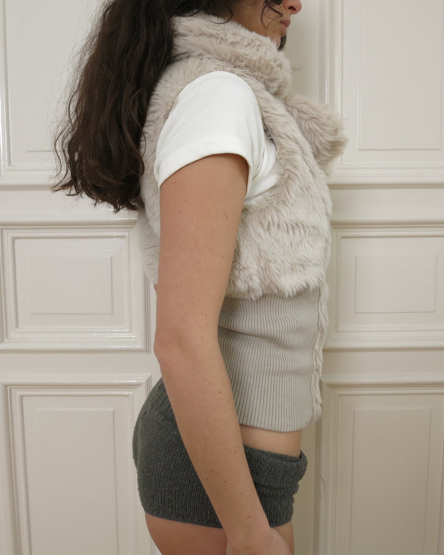 Furry vest