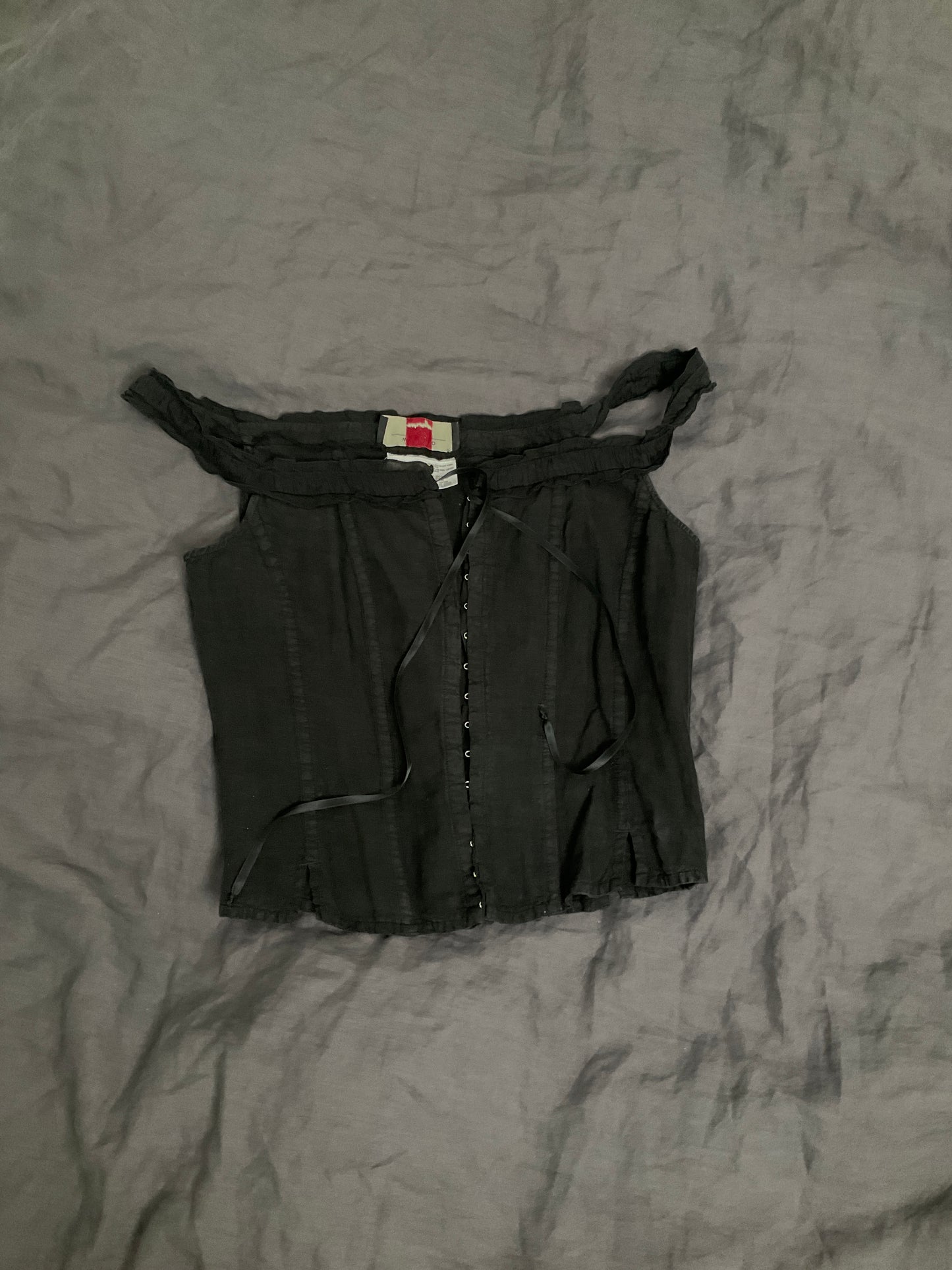 Romantic vintage corset top
