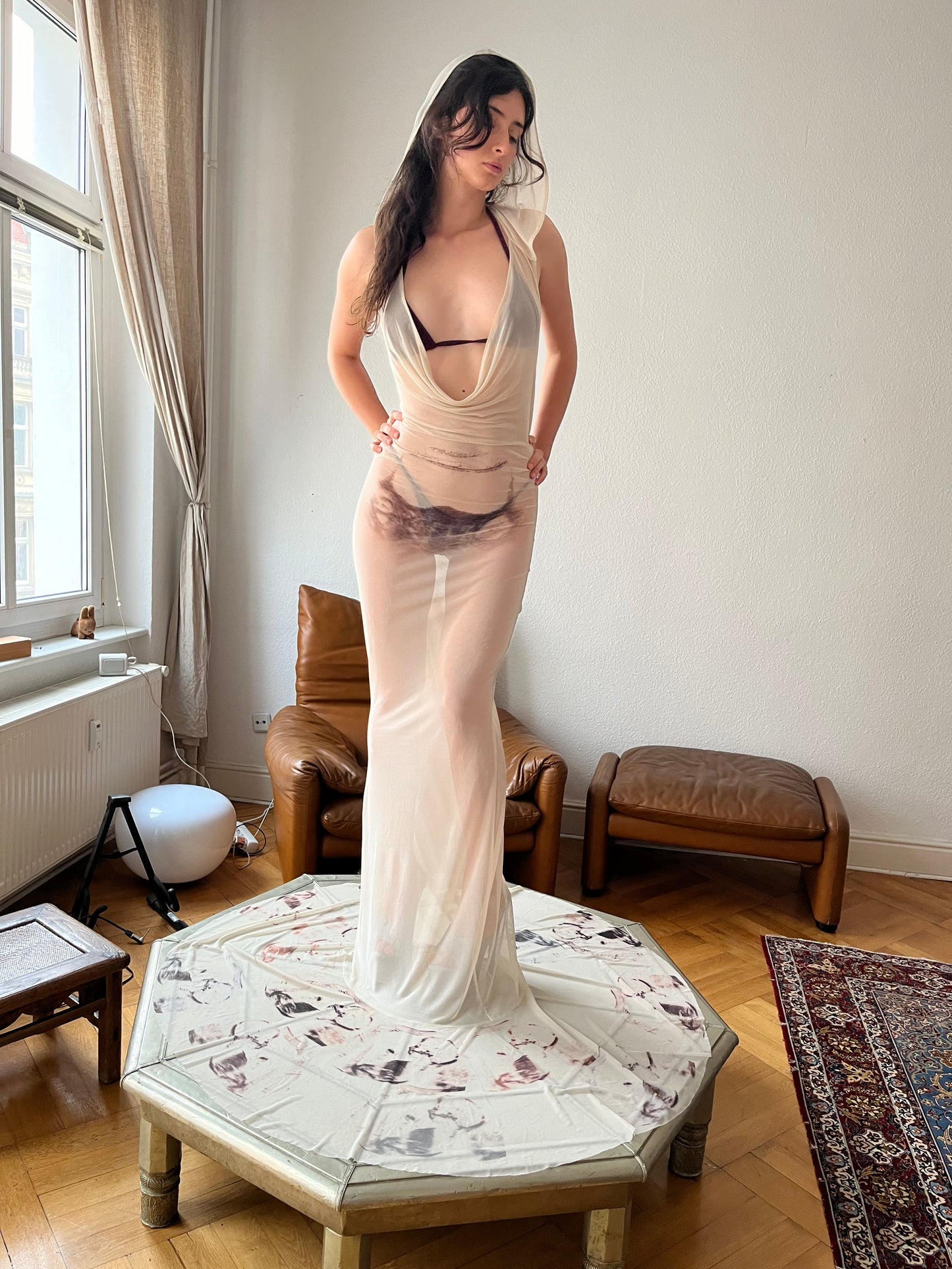 ex-myszka "BIRTH" maxi dress