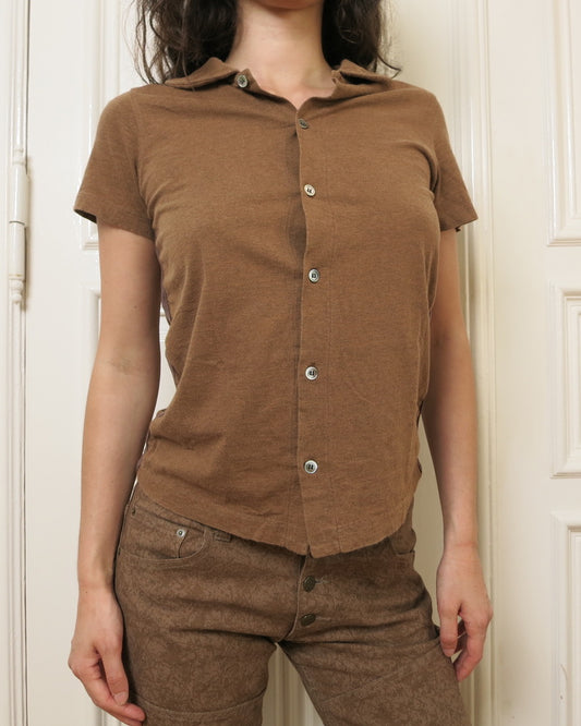 tricot Comme des Garcons polo