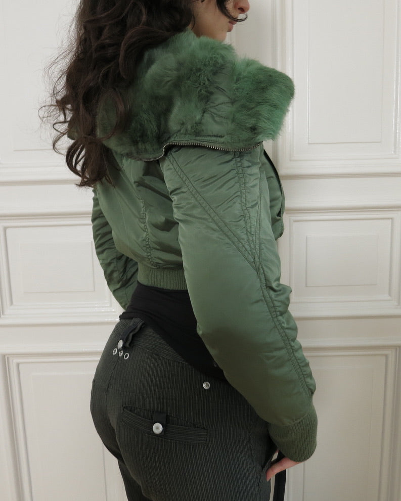 Green Phard bomber jacket