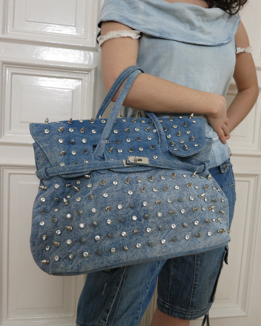 Denim "birkin"