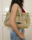 Beige 00s shopper