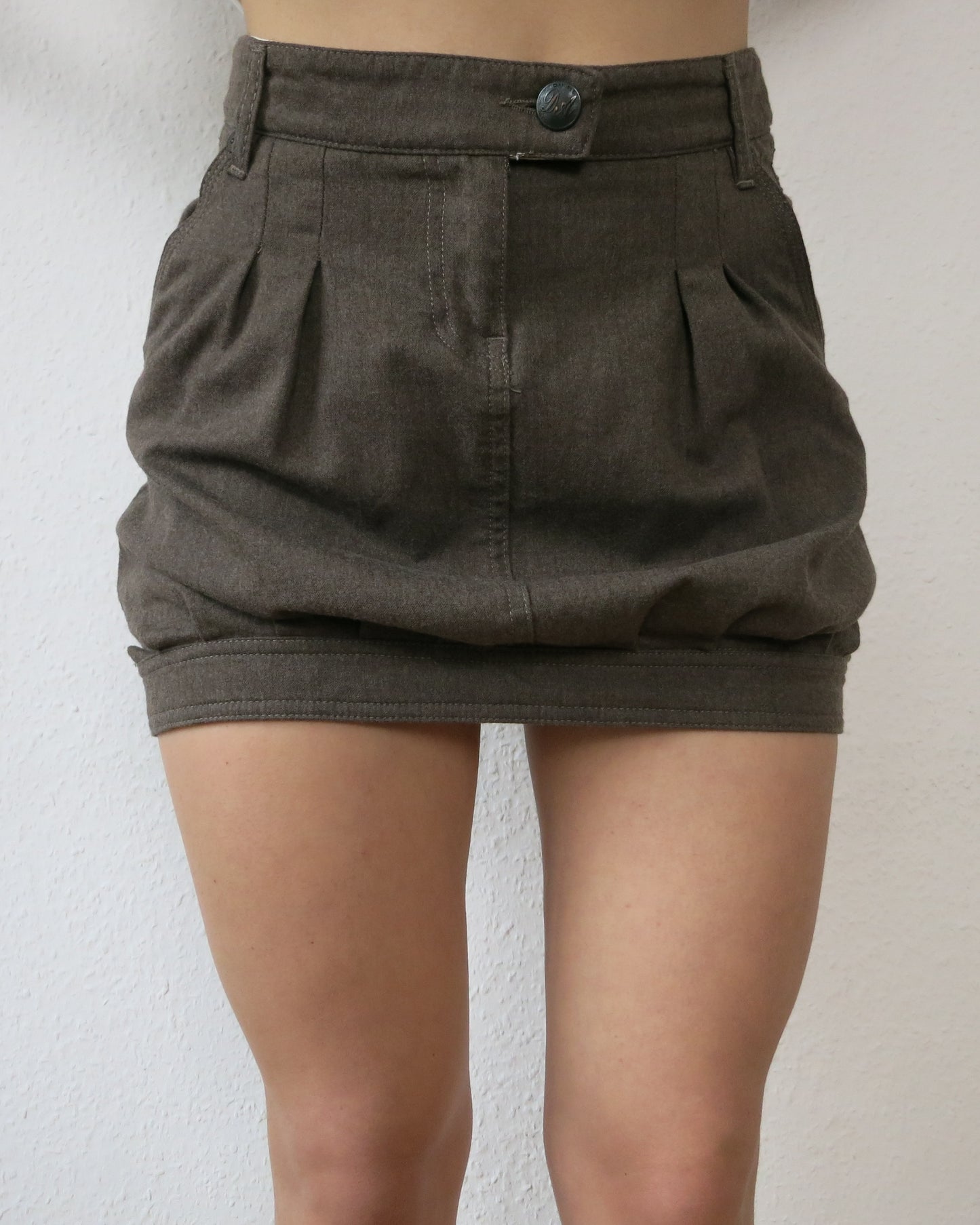 Puffy miniskirt