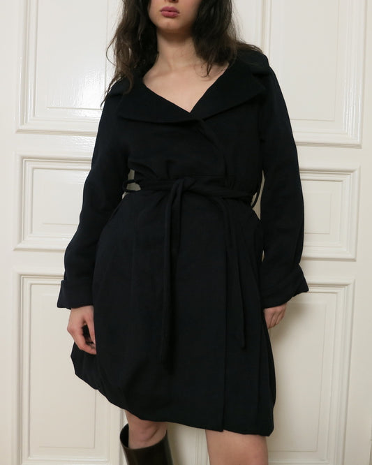 Navy coat from Sportmax