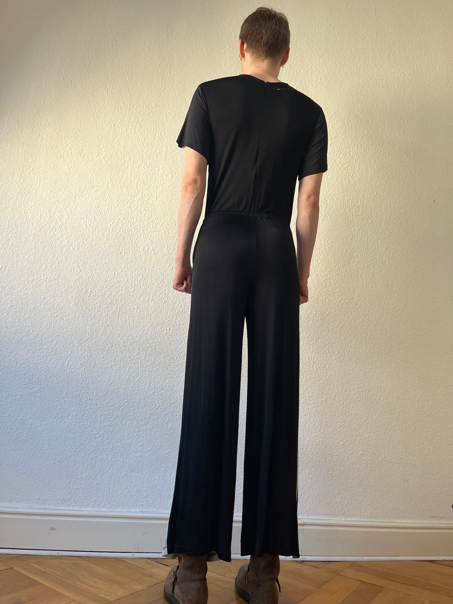 MM6 trompe l'oeil jumpsuit