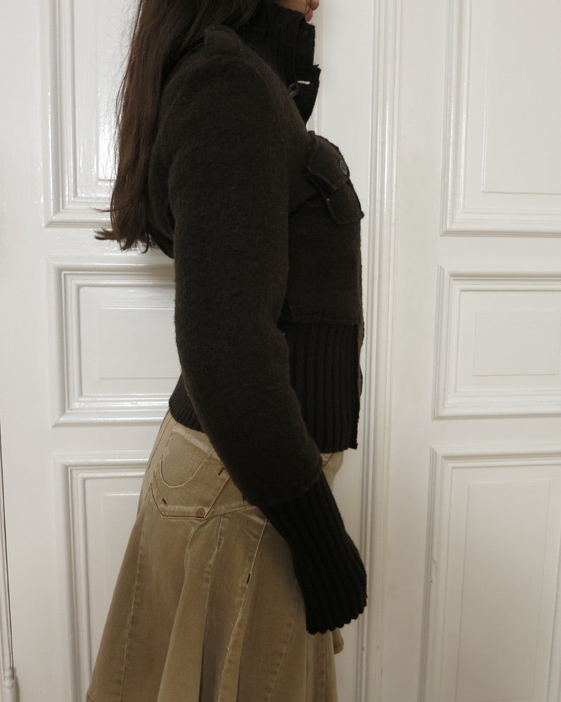 Felted winter jacket