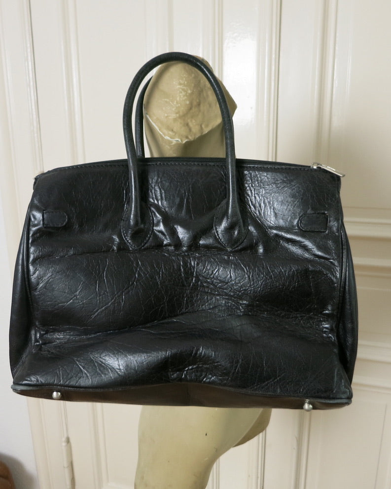 Pony hair "birkin"