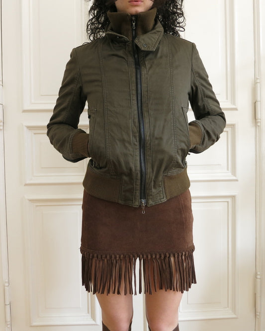 Shellac flight jacket