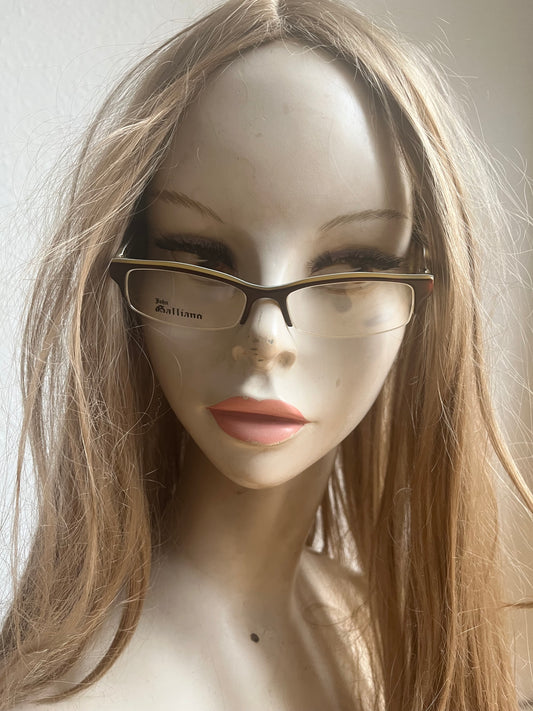 John Galliano Office siren glasses