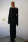 Annina black monkcore dress