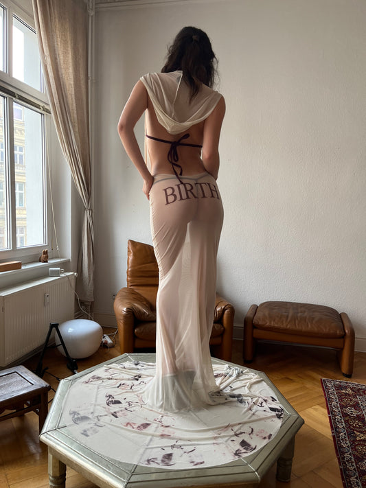 ex-myszka "BIRTH" maxi dress