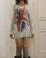 Three Hundred Thirty Days union jack dress