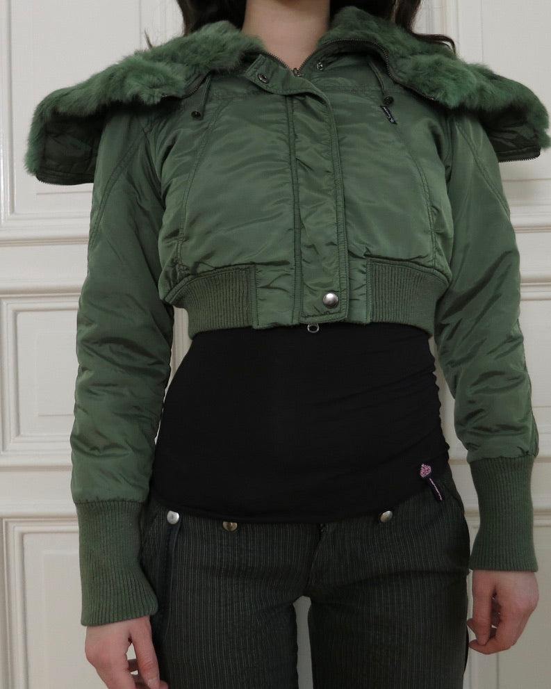 Green Phard bomber jacket