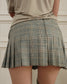 Pleated miniskirt