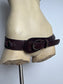 Leather belt