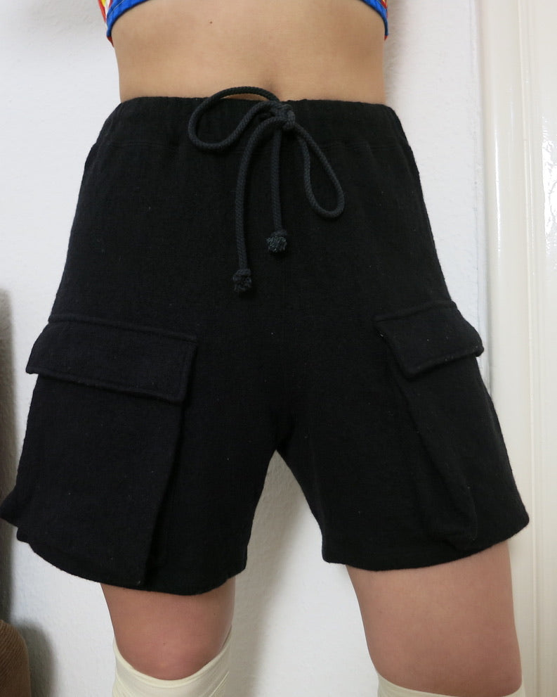 Zucca wool shorts