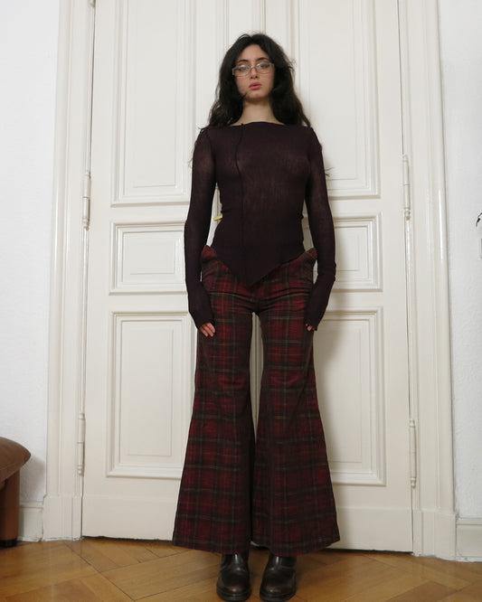 Tartan flares