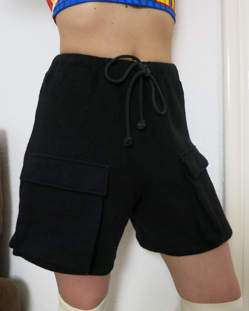 Zucca wool shorts