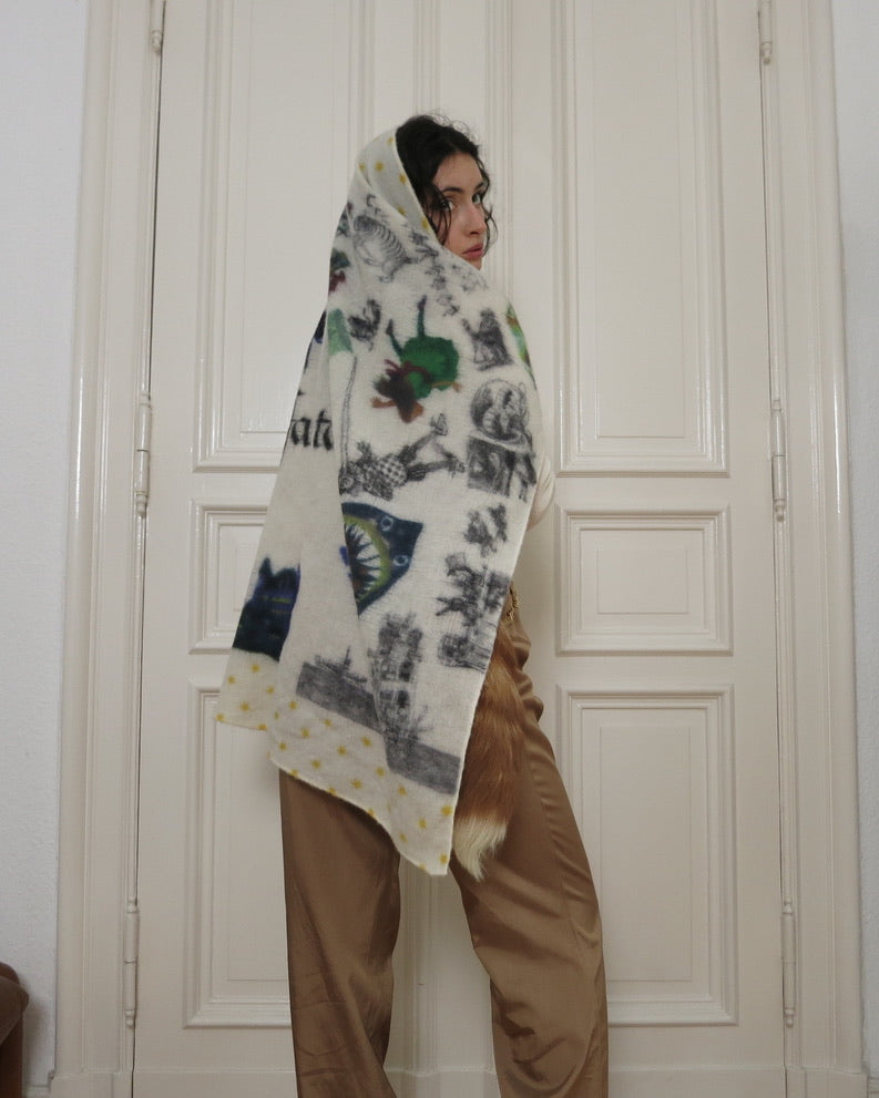 fairytale wool foulard