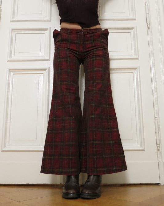 Tartan flares