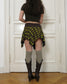 Natascha Domino argyle skirt