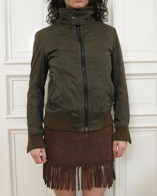 Shellac flight jacket