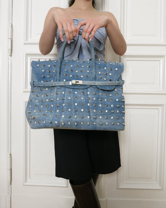 Denim "birkin"