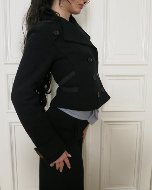 Snatched peacoat