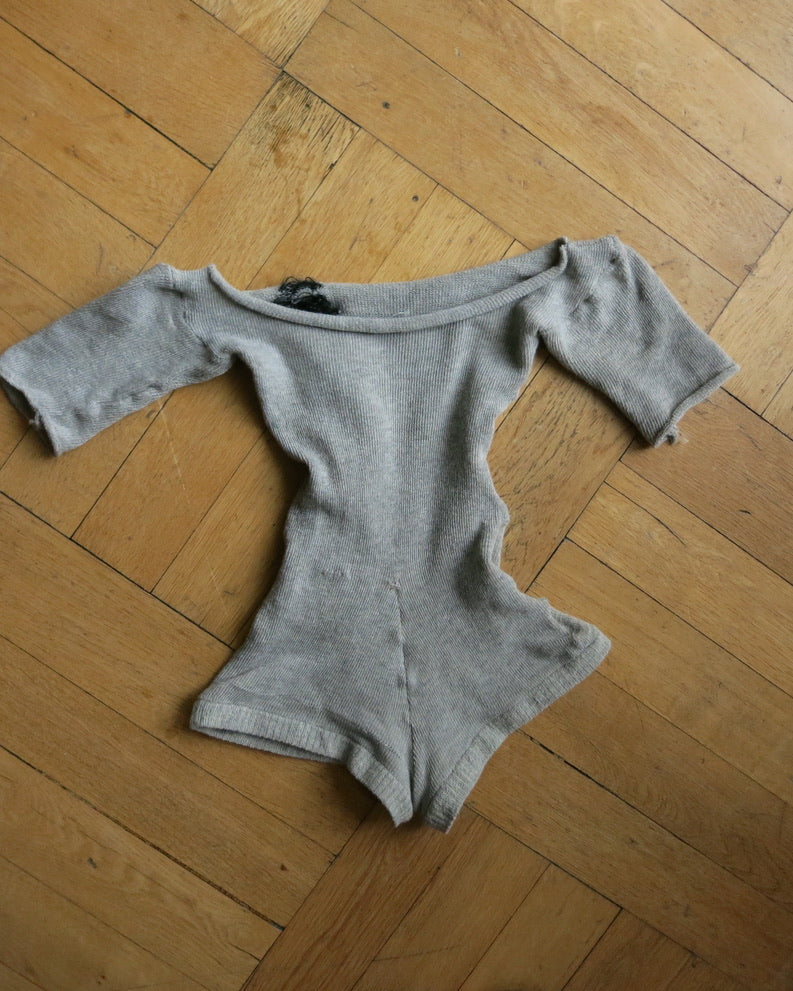 eithne padraigin ni bhraonain grey branded onesie