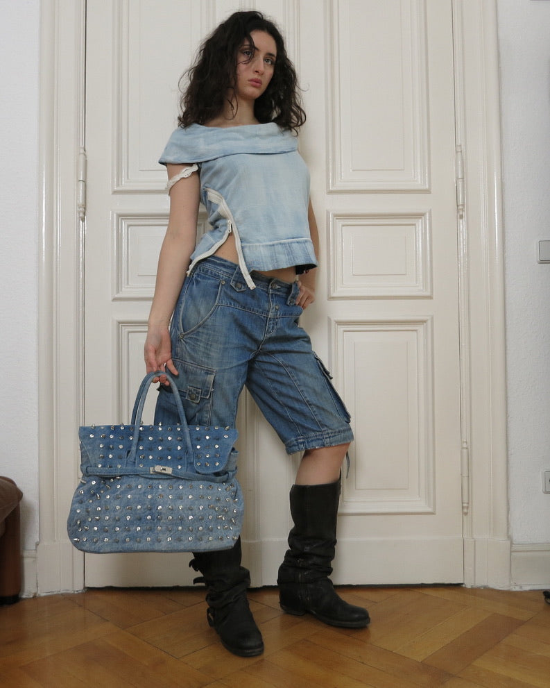 Denim "birkin"