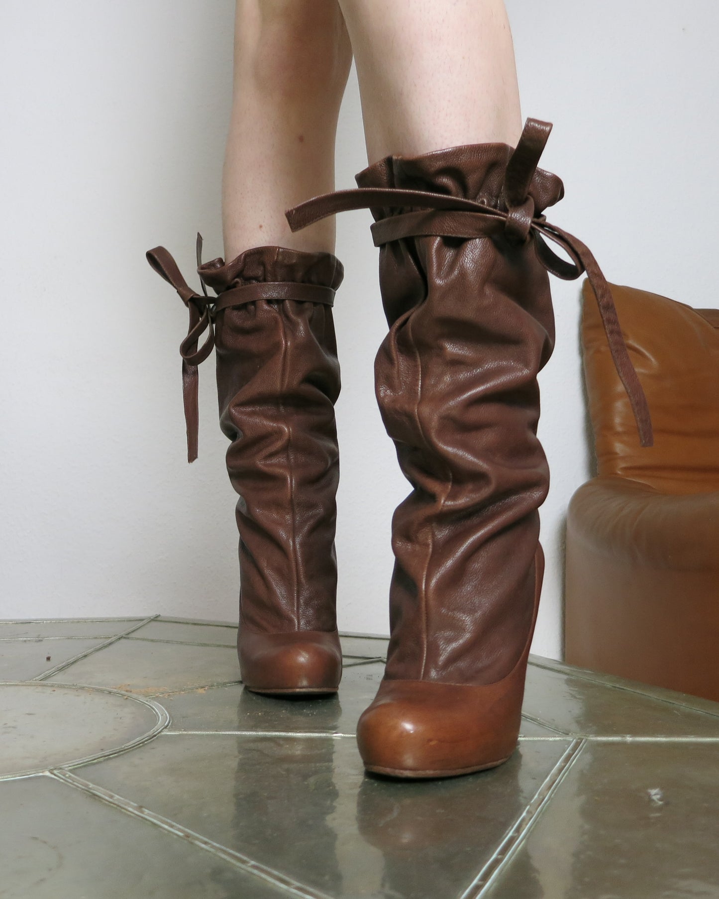 Marc Jacobs slouchy boots