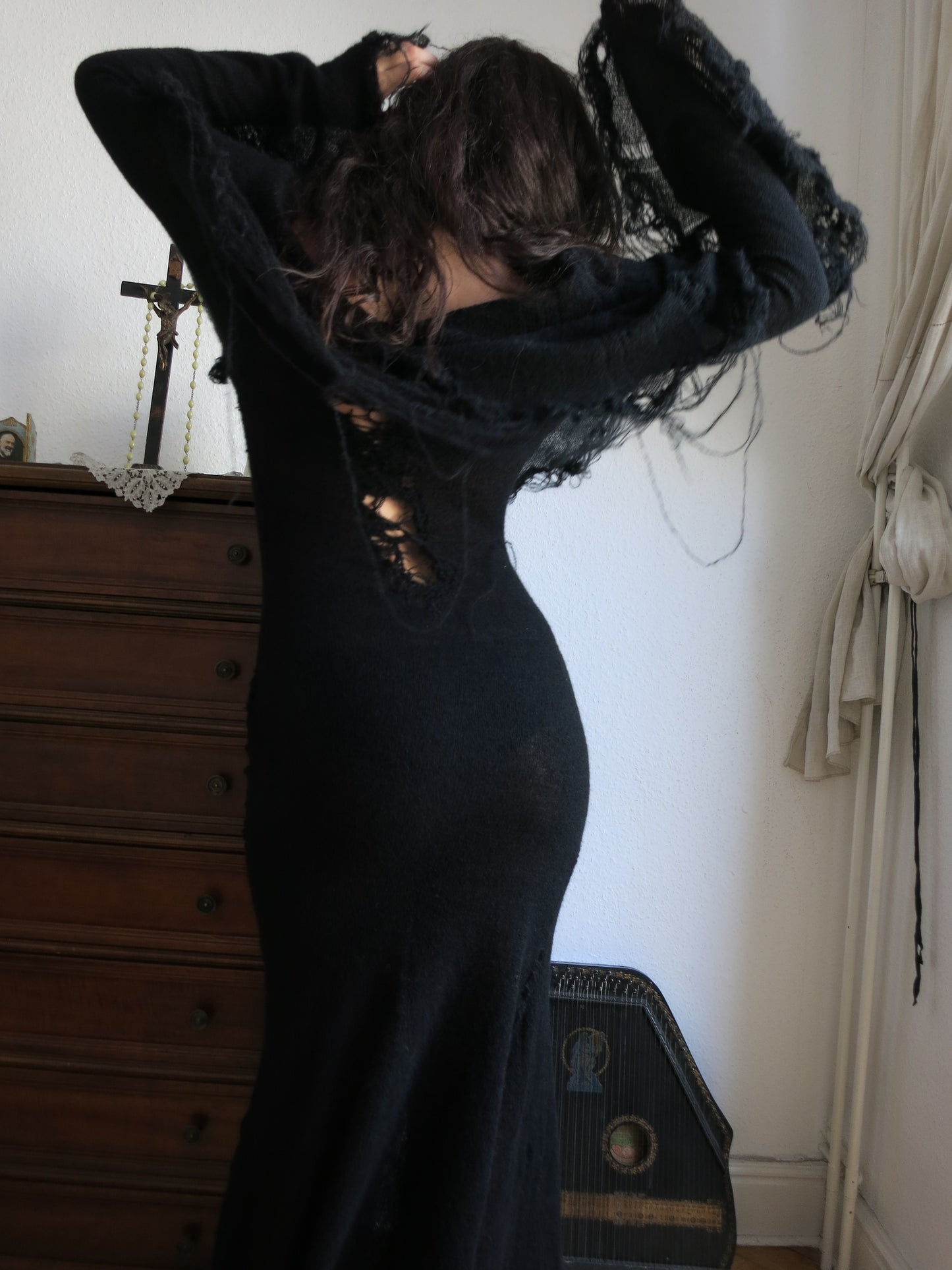 Second payment, mohair dress