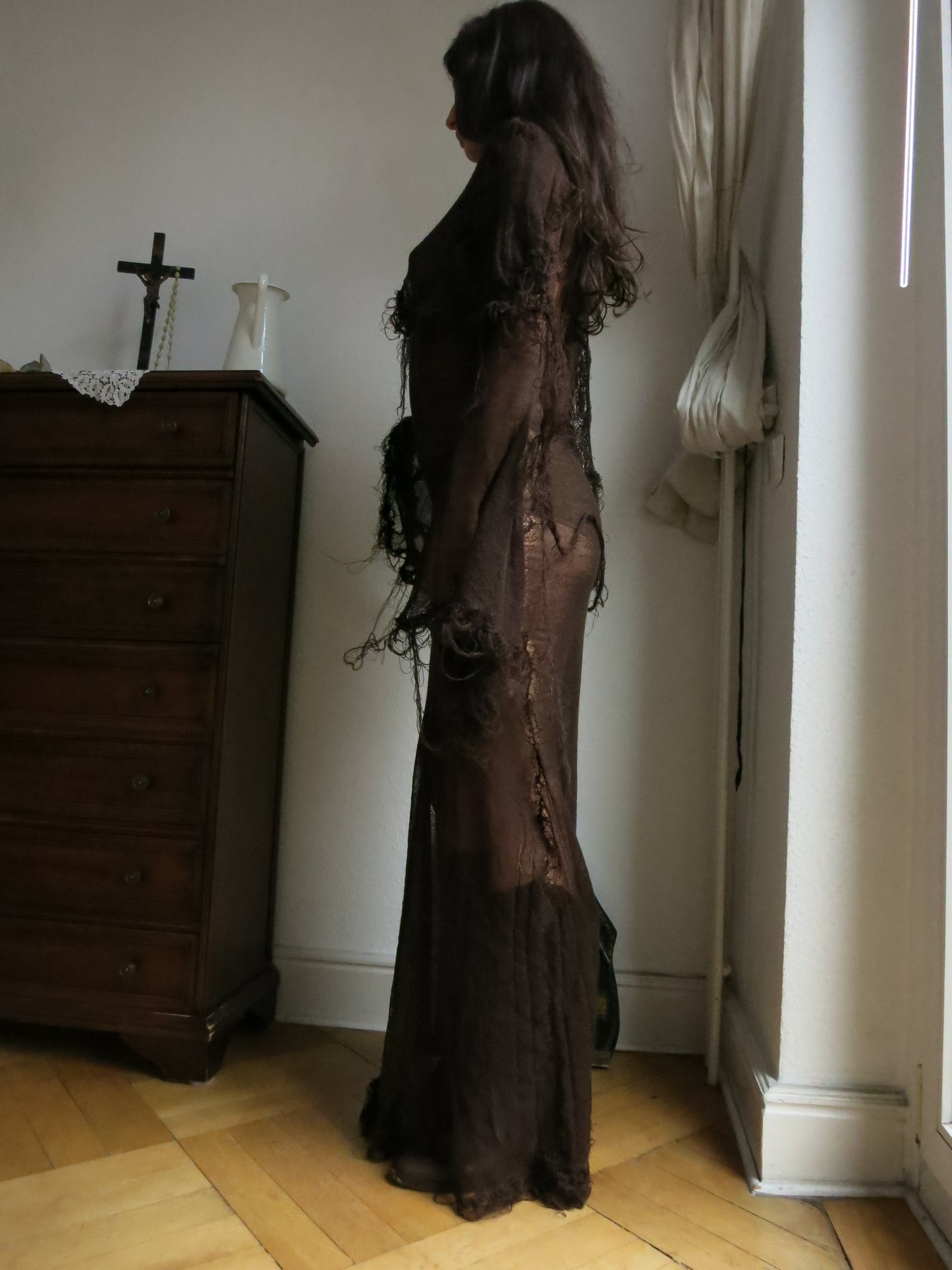 Annina brown dress